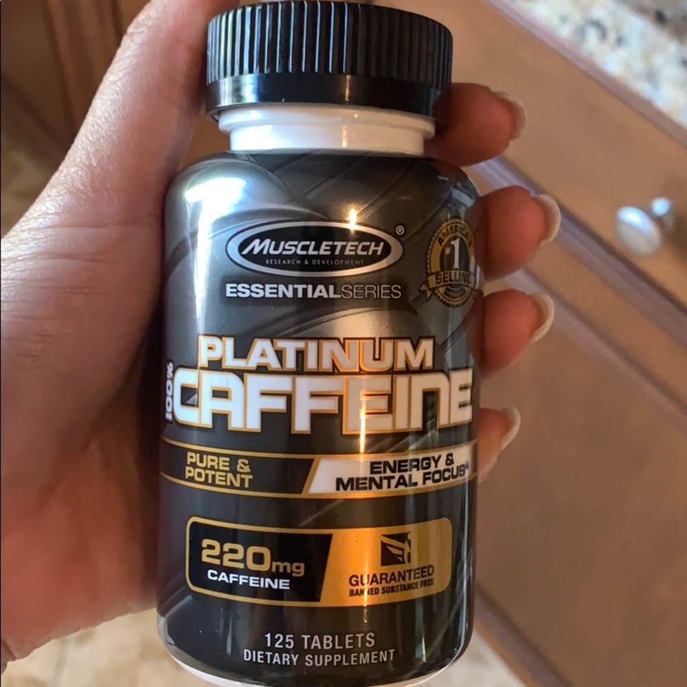 2 bottles of Mental focus and energy caffeine